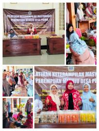 Pelatihan Keterampilan Masyarakat Perempuan Menuju Desa Prima
